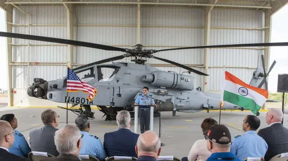 India gets its first Apache Guardian attack helicopter