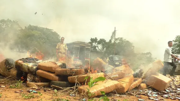 Drugs Worth Rs 5 Crore Destroyed in Tripura