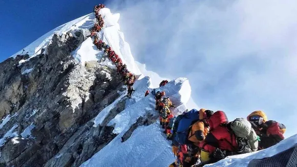 Ascending to the Everest- now a mere sporting activity