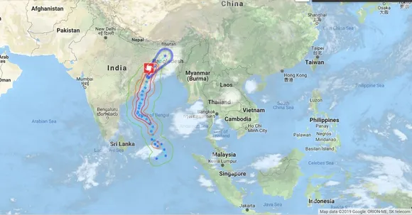 Fani enters West Bengal