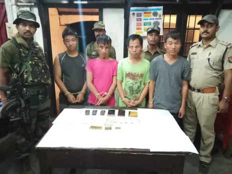4 Militants held in Cachar