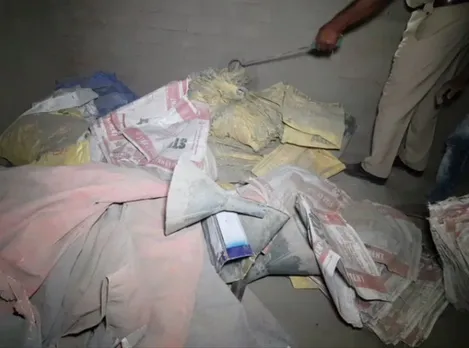Illegal Cement Factory Busted In the city
