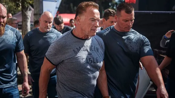 Arnold Schwarzenegger attacked