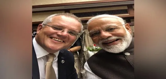 Australian PM Praises Modi In Hindi