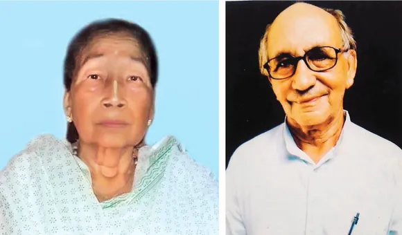 Bishnu Rabha Award to RK Mahanta & Laitjonam Devi