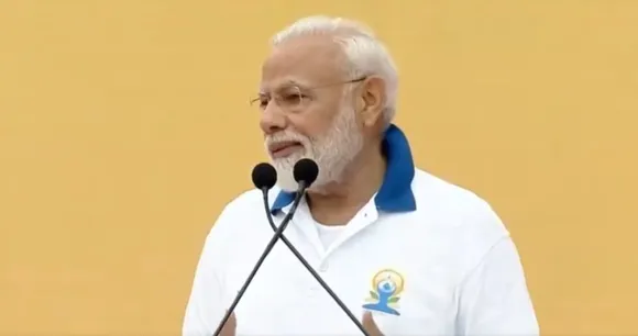 PM leads Yoga Day from Ranchi