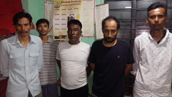 Drugs Seized, Five Held in Raid