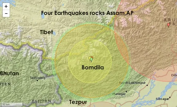 Four earthquakes rock Assam in 12 hours