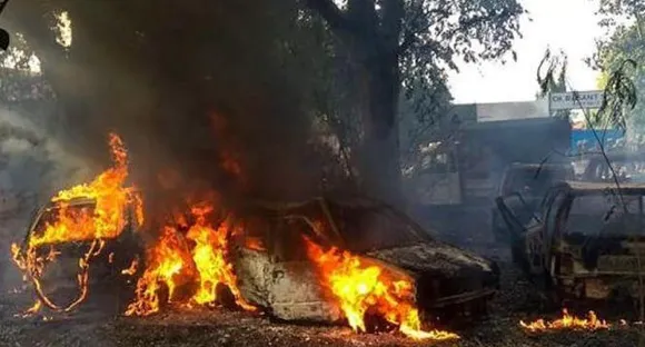 Madrassa Set Ablaze in UP