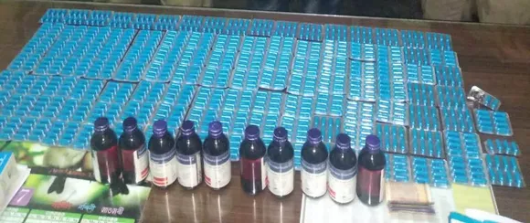 Drugs Seized in Hajo-Guwahati Road