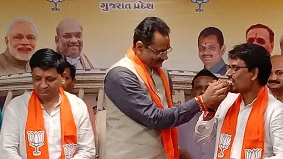 Ex-Congress MLA Alpesh Thakor joins BJP