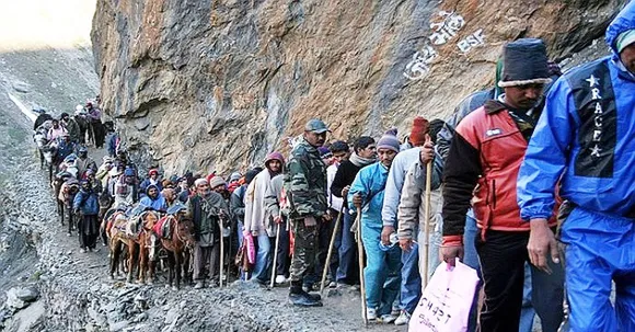 Holy Amarnath Yatra begins