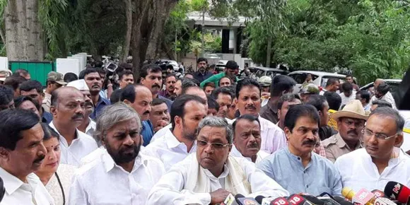 Karnataka Congress Ministers Resign