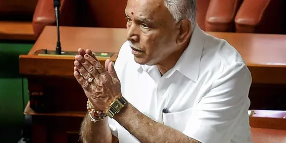 K’taka CM Yediyurappa wins trust vote