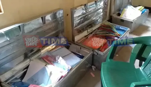 Miscreant vandalises NRC Office in Guwahati