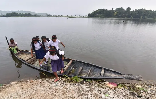 Mobile Schools For Flood-Hit Assam Children
