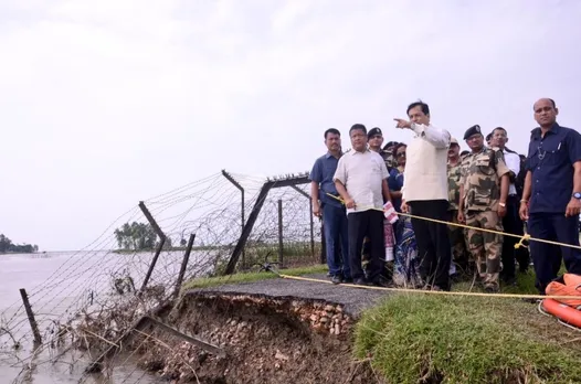 Sonowal inspects Indo-Bangladesh border