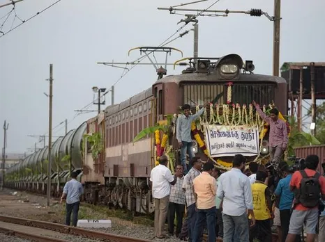Special Water Train To Reach Chennai Today