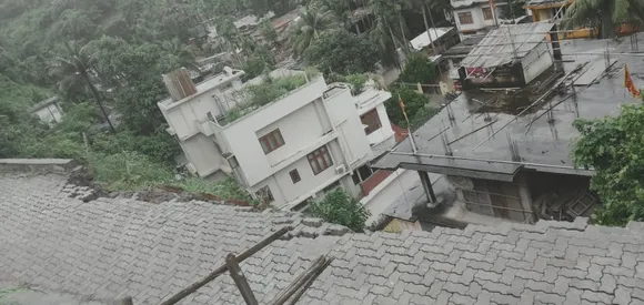 Guwahati: Landslide near Chandmari
