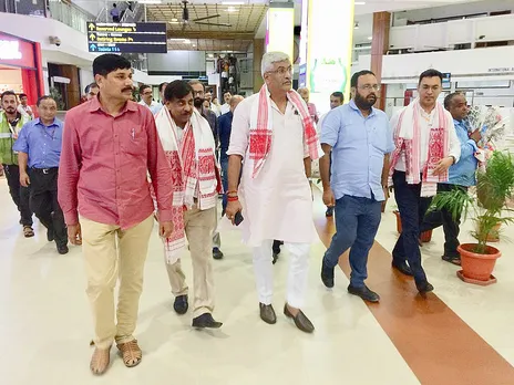 Assam Floods | Jal Shakti Minister arrives in Guwahati