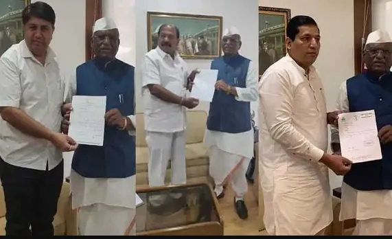 Former NCP MLAs join BJP