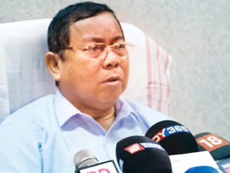 Assam Minister Tests Covid +ve