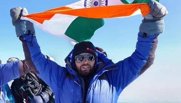 Amgoth Tukaram Conquers Europe’s highest peak