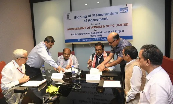 Agreement signed to implement Subansiri Project