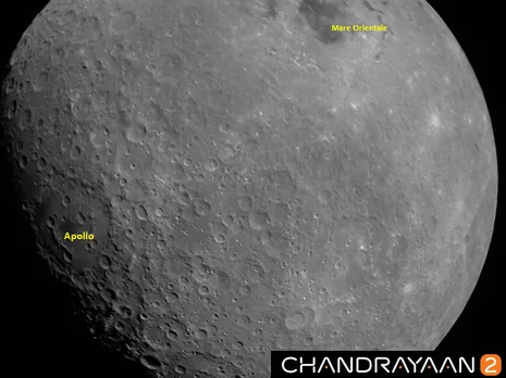 Chandrayaan 2 sends first moon picture