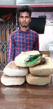 GRPF Recovers Ganja from Guwahati Railway Station