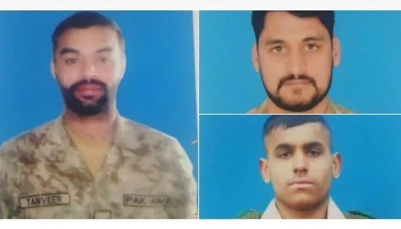Indian Army kills 3 Pakistani soldiers