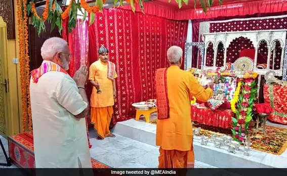 Modi Visits 200-Year-Old Temple In Bahrain
