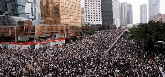 Pro-democracy Hong Kong protests cripple Asian Financial hub