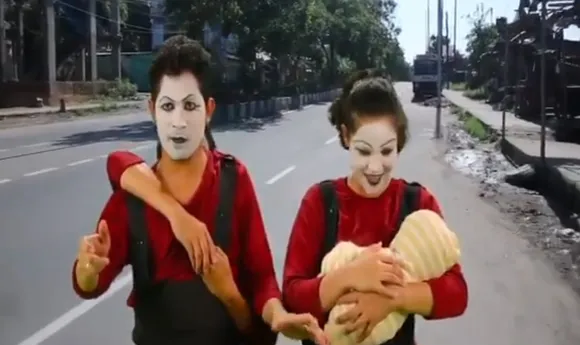 Assam Police Uses ‘Mime’ for Road safety