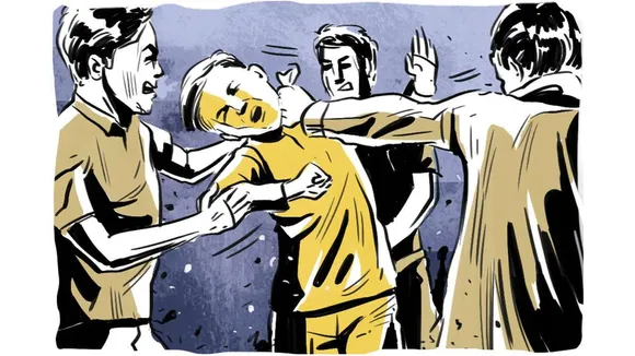 Drunk person attacks woman in Kampur