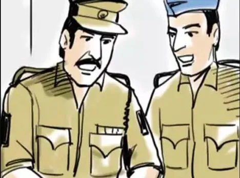Protest in Chandrapur against Police