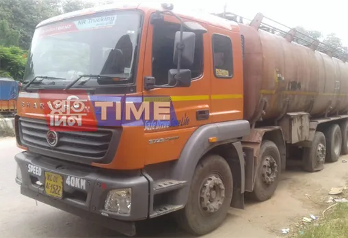 Oil tanker seized in Jorabat