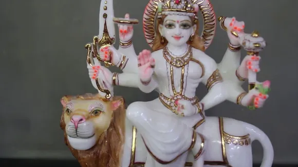 Noonmati: Marble Idol of Durga Placed to Prevent Pollution