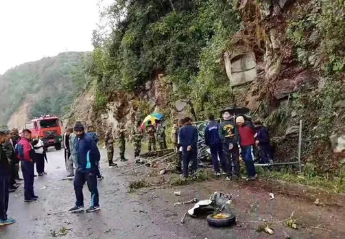 Indian Army copter crashes in Bhutan, pilots dead