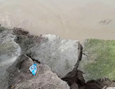 Erosion Wreaks Havoc in Burhachapori