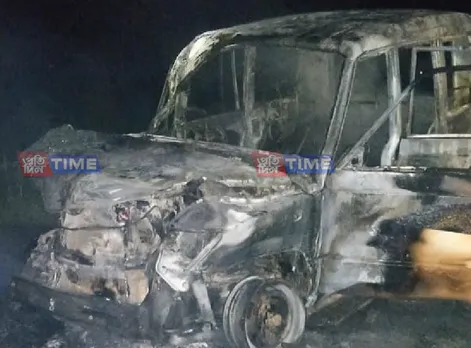 Excise officials’ Accident: Dumper driver detained