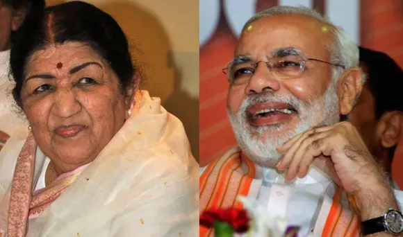 Lata joins Modi for Mann Ki Baat