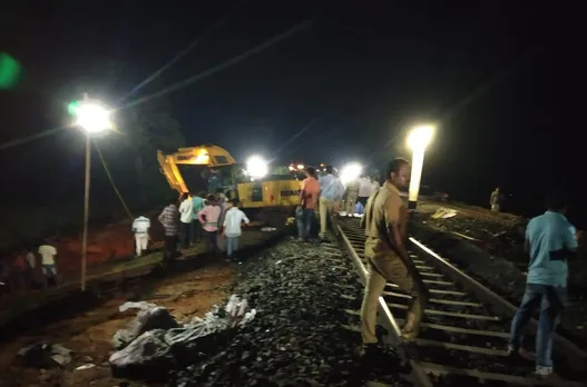 Landslide Reported in Railway Track of NFR