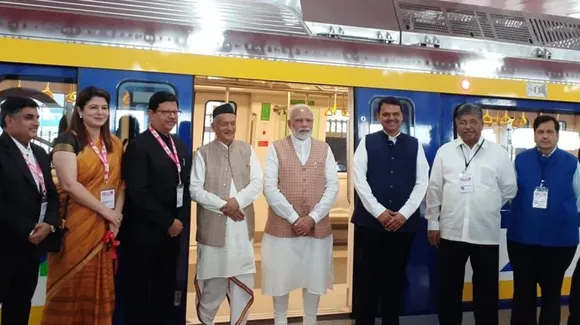 Modi inaugurates ‘Make In India’ metro coach