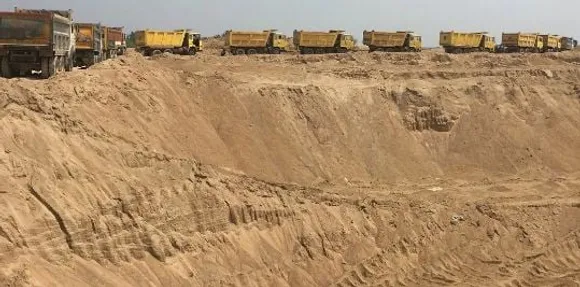 Sand syndicate running in Nalbari