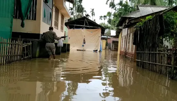 Chhaygaon flooded due to incessant rains