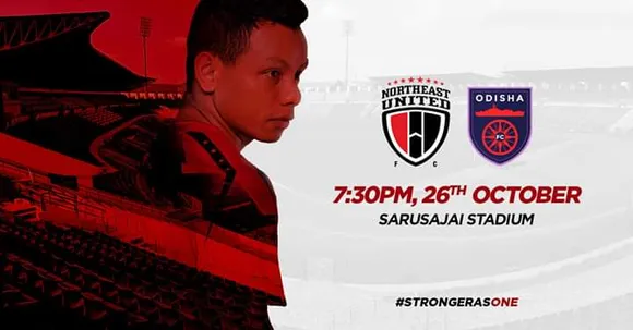 GUWAHATI : NorthEast United take on Odisha FC