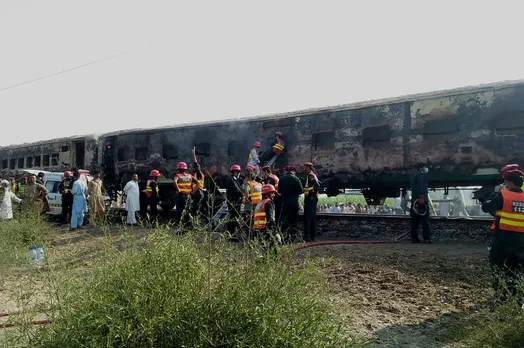 Pakistan train fire: Death toll rises to 65