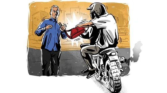 Rs. 2 lakh cash robbed from businessman
