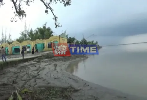 Erosion of Brahmaputra River takes frightful turn in Laharighat